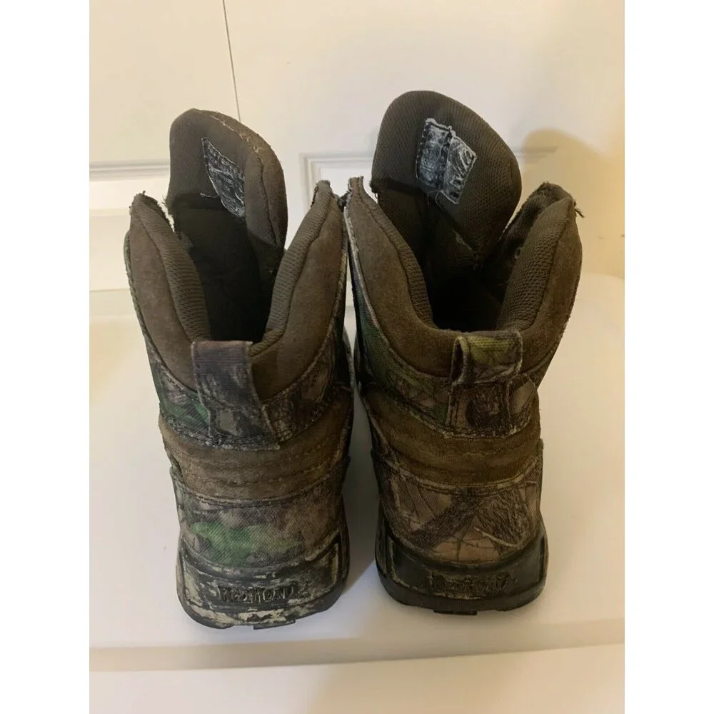 Red Head Men’s Sz 7M Camo Mossy Boots Insulated Waterproof Hunting Footwear‎